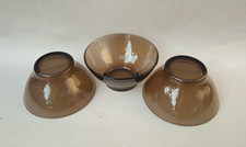 3 bols en verre Arcoroc