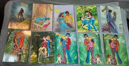 Cpa lot cartes de - cartes,