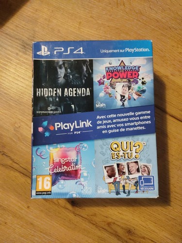 Pack jeux coffret playlink - 4,