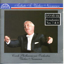 DVORAK Symphony  N°7 & N°8 Vaclav NEUMMANN [CD]