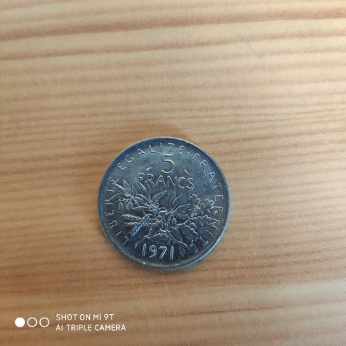 Superbe francs 1971 - superbe, 5