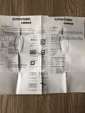 NOTICE CARRIER WATARA SUPERVISION RARE