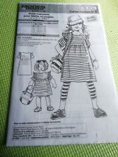 PATRON de couture Fillette Et
