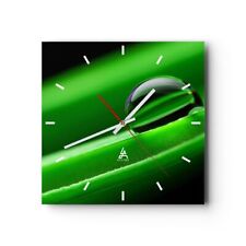 Horloge murale en verre