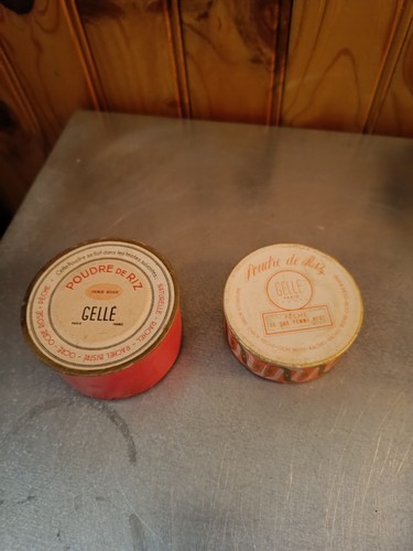 Boîte poudre riz ancienne - poudre, de