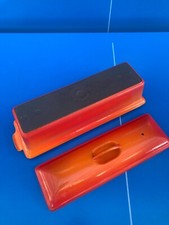 Le Creuset TERRINE EN Fonte N°32 cm RECTANGLE Vintage foie gras ORANGE BE C°4