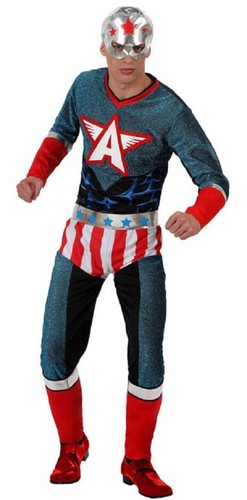 Déguisement super héro homme - super,