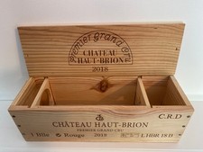 Caisse bois vide du Château