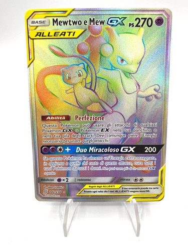 Carte pokémon mewtwo mew gx - pokémon,