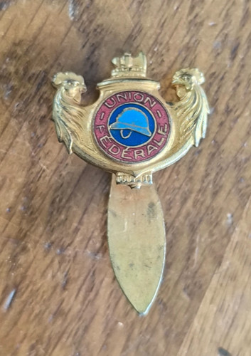 Insigne union fédérale - union,