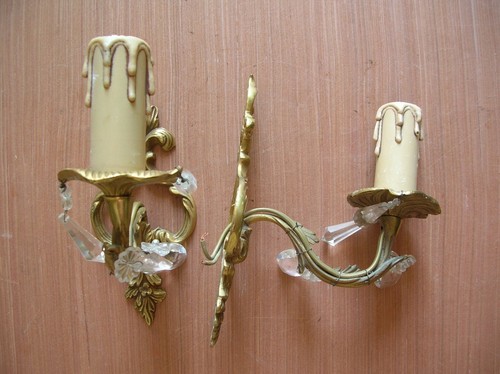 Ancienne paire appliques - ancienne, d'appliques