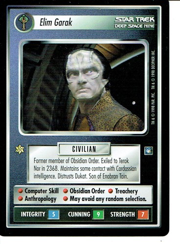 Star trek ccg ds9 rare - ds9,