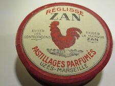 Ancienne boite de réglisse ZAN - Old box of ZAN liquorice