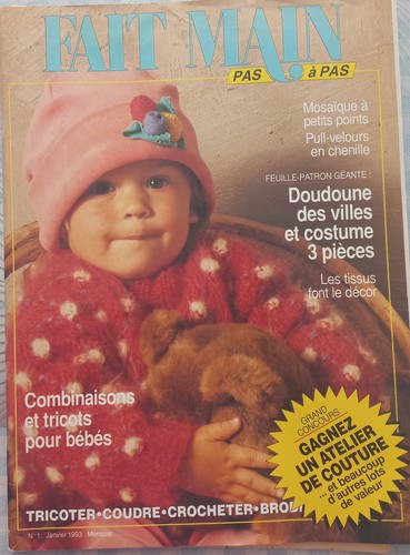 Revue fait main - revue, pas