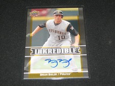 BRIAN BIXLER HAND SIGNED AUTOGRAPHED UD CERTIFIED AUTHENTIC BASEBALL CARD