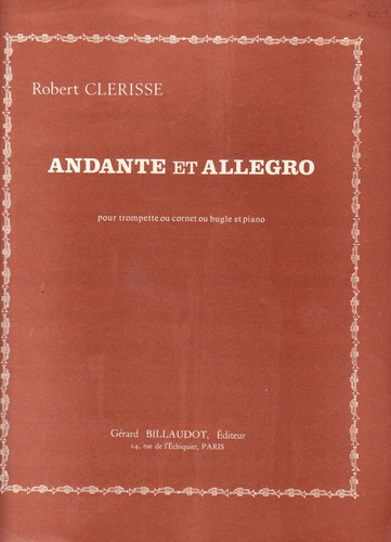 Partition andante allegro - partition,