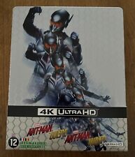 Blu Ray 4K  + Blu Ray -  Steelbook  Fnac Antman et la Guêpe + Livret 124 Pages