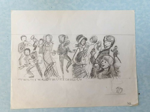 Dessin publicitaire original - dessin,