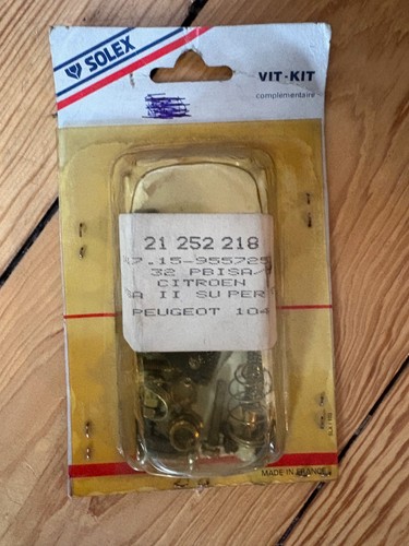 Kit menbranes solex pour - kit,