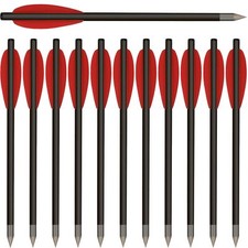 Flèche Arbalète Pistolet en Carbone pour Cible de Fleche arbalete de 50 LB / ...