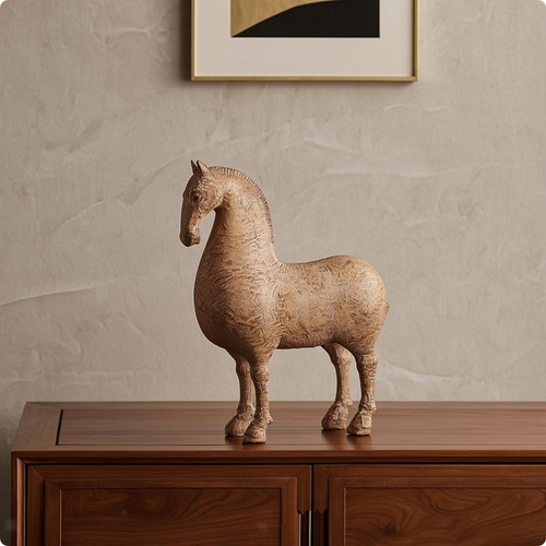 Sculpture cheval résine - sculpture,