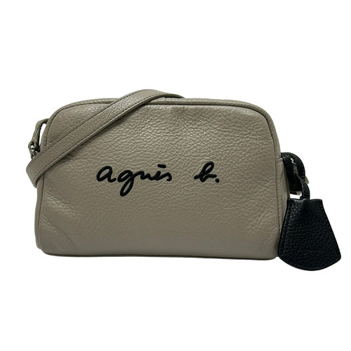 Agnes pas26 gray - gray, leather