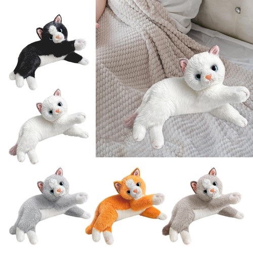 Peluche chat réaliste douce - chat,