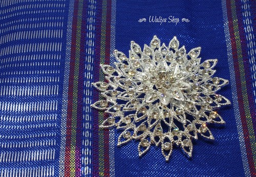 Broche épingle argent - ,