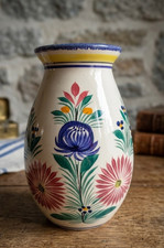 Vase HB Quimper, 1 décor