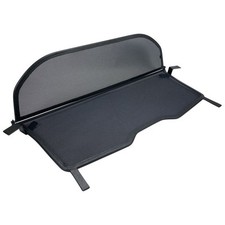 Coupe vent Filet anti-remous compatible avec Ford Mustang Mk 6 (2014-2023) Noir