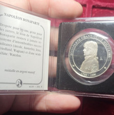 #07-079 ~ Médaille bonaparte grand génie militaire - Argent 17g / médaille 勋章