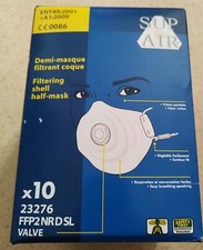 10 demi masques filtrant