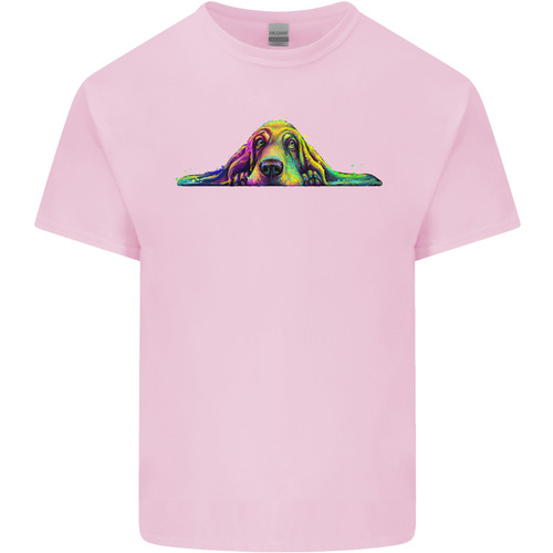 Shirt coloré de basset - coloré,