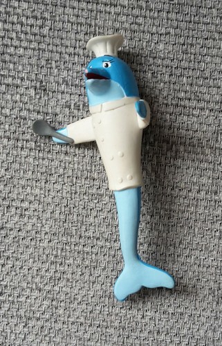 Figurine dauphin cuisinier - figurine,