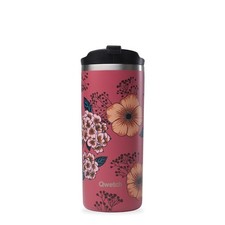 - Travel Mug Isotherme - Anémones 470ml - Thermo Café  Thé en Inox - 6h Chaud...