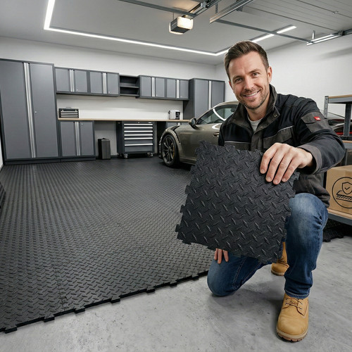 Carrelage sol garage en - carrelage, de