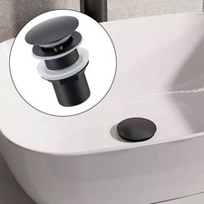 Lavabo noir mat finition note