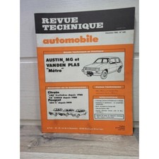 Austin MG Vanden Plas Metro - CX LNA 504 - RTA 428  Revue Technique Automobile