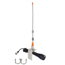Antenne marine FM 156-163 MHz avec support 5 m Câble RG58 compatible avec les...