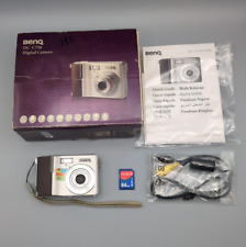 Benq DC C750 Digital Compact Camera Silver 7.0MP 3x Zoom, 64MB SD, Original Box