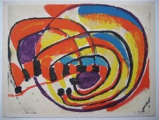BOLIN GUSTAV LITHOGRAPHIE 1972 SIGNÉE CRAYON NUM/99 HANDSIGNED NUMB LITHOGRAPH