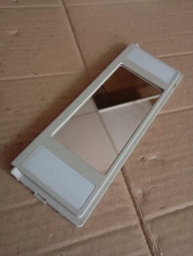 Platine miroir éclairage - 1x,