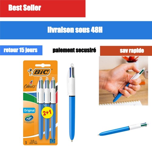 Stylo bic couleurs original - bic,