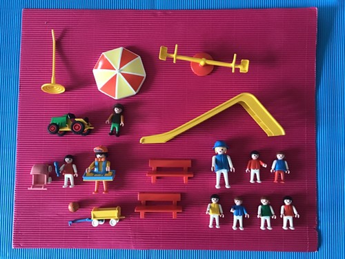 Playmobil lot enfants jeux - lot, enfants/