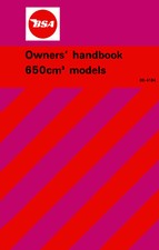 Manuel De Moto BSA A65 A65L