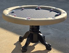 54" Round Poker Table w/ LED