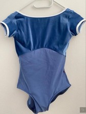 Justaucorps ballet YUMIKO N-Arctic/R-Ocean/T-White velvet M