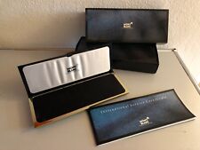 ❤️BOITE CARTON + ECRIN VIDE POUR STYLO MONT BLANC  VINTAGE TBE