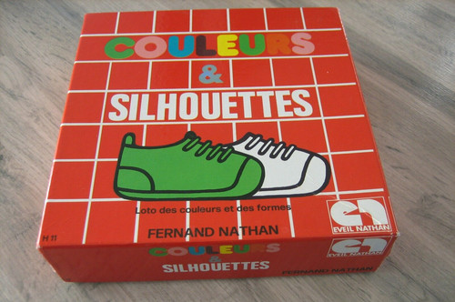 Ancien jeu eveil loto couleurs - ancien,