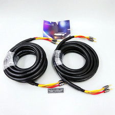 Mogami 3104 2 paires de câbles haut-parleurs 5 m prises banane rhodium...